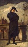 William Morris Hunt Portrait of Hamlet, France oil painting artist